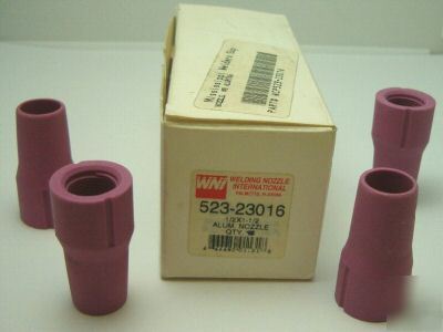 Weldcraft 523-23016 #8 alumina nozzle tig qty =4