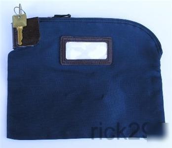 2 bank night deposit security gun bag locking