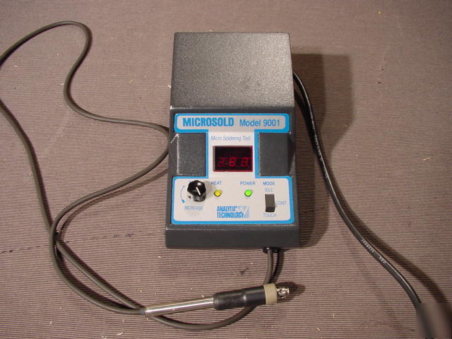 Analytic technologies touch solder microsolder 9001