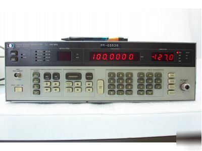 Hp 8656A signal generator 0.1-990MHZ, opt. 001