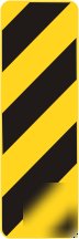 Type iii object marker warning sign right side 10 x 30