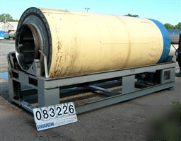 Used: rotary air dryer, 304 stainless steel. horizontal