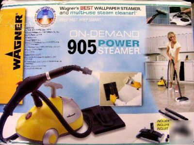 Wagner 905 power steamer on demand