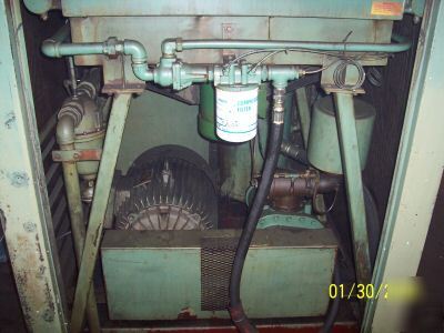 1988-champion--EW60--air compressor--low hours--50 hp