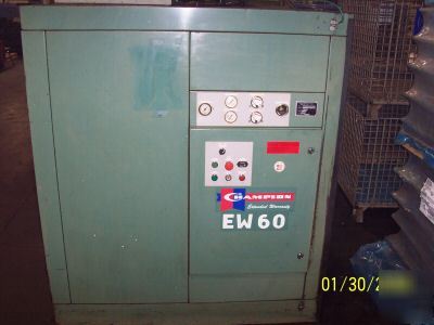 1988-champion--EW60--air compressor--low hours--50 hp