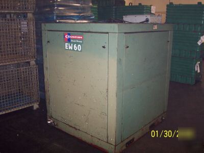 1988-champion--EW60--air compressor--low hours--50 hp