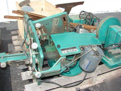 Foley saw sharpening grinding equipment lot machines