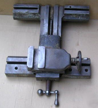 Large lathe saddle & cross slide assembly