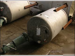 100 gal stainless steel mix tank, 1/3 hp - 24410