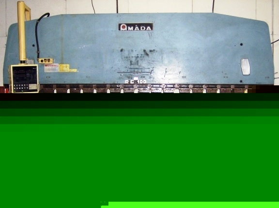 110TN press brake, amada RG100L 