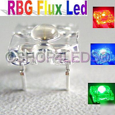 200 pc 5MM 8KMCD manual control super flux rgb led f/r