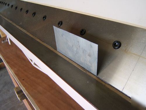 4 foot sheet metal brake steel bender autobody repair