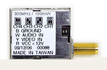 900MHZ wireless 100MW transmitter / receiver