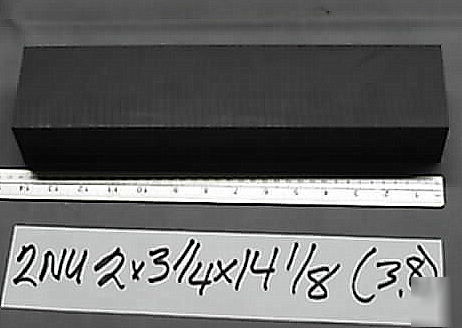 Nylon unfilled black 2 X3.25 X14.125