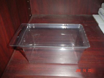 One case of 240 plastic packageing boxes