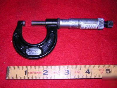 Starrett #436 0-1