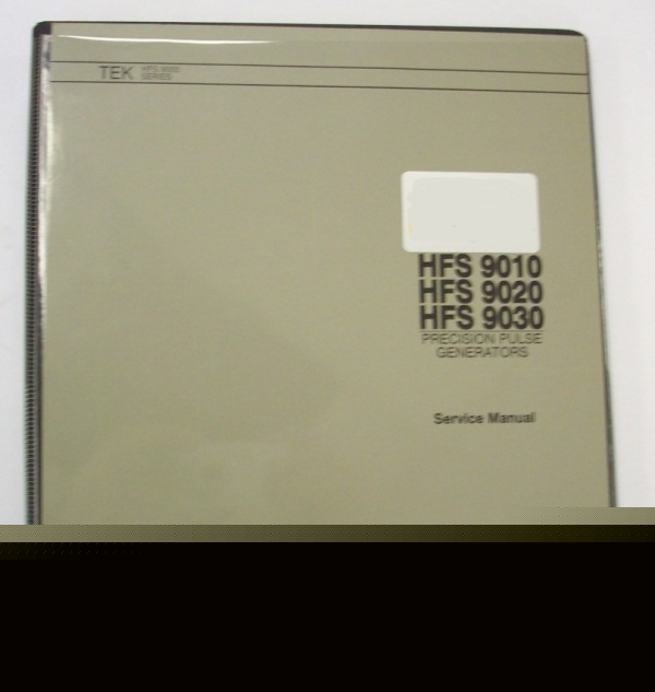 Tek hfs 9010 9020 9030 pulse gen service manual $5 ship
