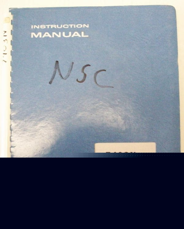 Tektronix 7403N oscilloscope instruction manual $5 ship