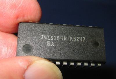 74LS154 4TO16 line decoder/demultiplexer 74LS154N 