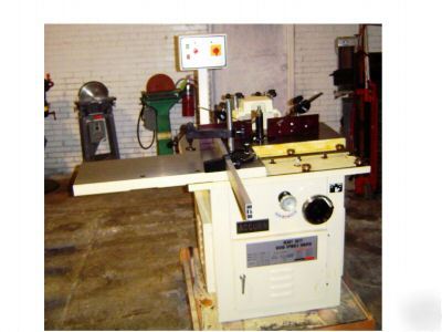 Accura production model tilting spindle sliding shaper