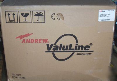 Andrew valuline VHLP2-18-HR1 antenna 18 ghz harris