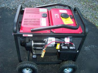 Diesel engine generator portable (kw) rated 6.0