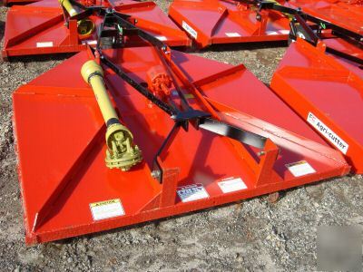 Fred cain 6' tractor rotary mower/cutter w/slip-clutch