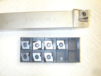 Iscar turning tool holder and inserts