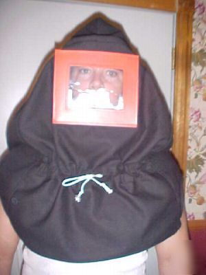 New heavy supreme blasting observation hood-w/hard hat