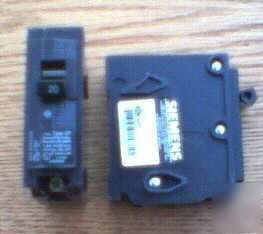 Siemens ite 20 a 1 p type qp Q120 hacr circuit breaker