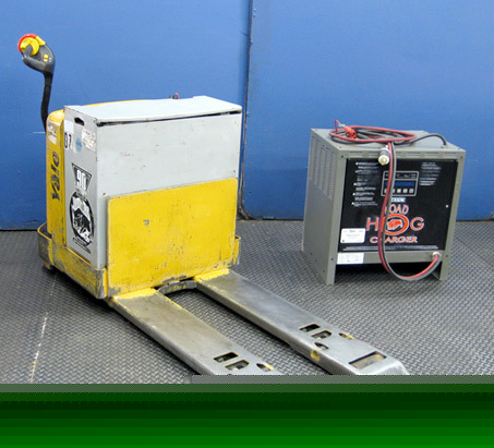 Yale low lift pallet jack / truck mpw 060 w/ load hog