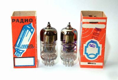 6N3P-i = 2C51/5670/6385/ECC42 tube. 50 nos boxed tubes 
