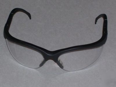 Crews klondike safety glasses clear anti fog lens 