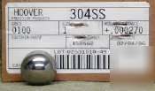 Ten 25MM dia. 304 stainless steel bearing balls