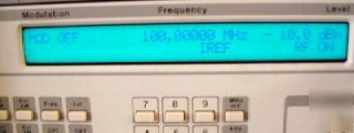 Wavetek 2407 .01-550 mhz synthesized signal generator 