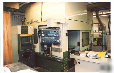  leblond makino 3-axes cnc graphite vertical machining 