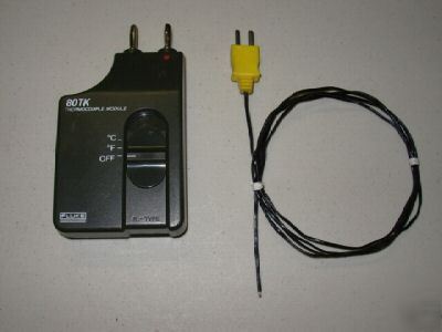 Fluke 80TK thermocouple temperature module type k