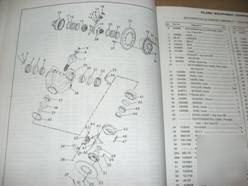 Michigan model 210-hb elevating scraper parts manual