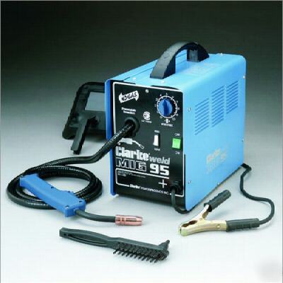 Clarke 95EN 95 mig wire fluxcore welder no gas 