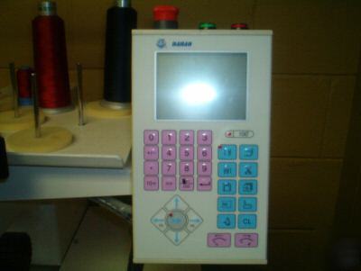 Commercial embroidery machine generations