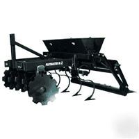Harrow plow cultivator seeder cultipacker drag grading
