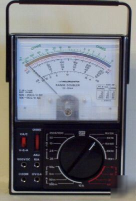 Micronta multitester w/range doubler 