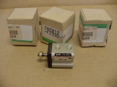 New smc CQ2B12-F2330-10 cylinder 145PSI zw qty (3) >