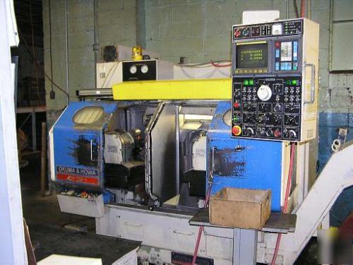 Okuma & howa ACT2SP1 twin spindle lathe, ot fanuc, 1994