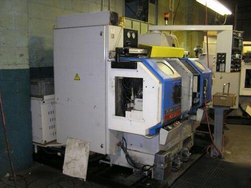 Okuma & howa ACT2SP1 twin spindle lathe, ot fanuc, 1994