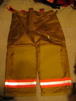 New securitex turn out / bunker gear pants 46X28