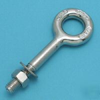 Plain eye bolt 316-nm stainless steel 1/2