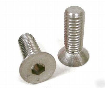 Stainless steel socket cap flat bolt 3/8-16 x 3/4