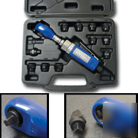 1/4 in. and 3/8 in. drive dual head ratchet with close