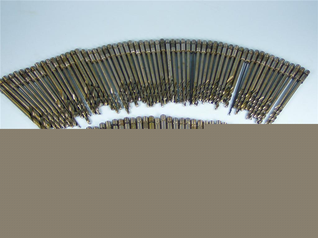 5LBS assorted hss / cobalt drill bits aviation surplus